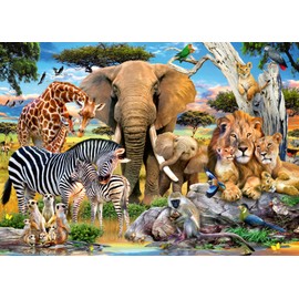 Ravensburger Baby Love 500 Piece Jigsaw Puzzle | Large Format for Adults | Vibrant, Glare-Free, and Easy-to-Handle | Perfect Interlocking Fit | Promotes Family Bonding Time