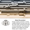 Rebower 10mm Rigid Flange Coupling Connector Motor Coupler (with Screw