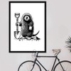 Azeeda A0+ 'Mole Digging With Shovel' Wall Poster/Print (PP00302109)