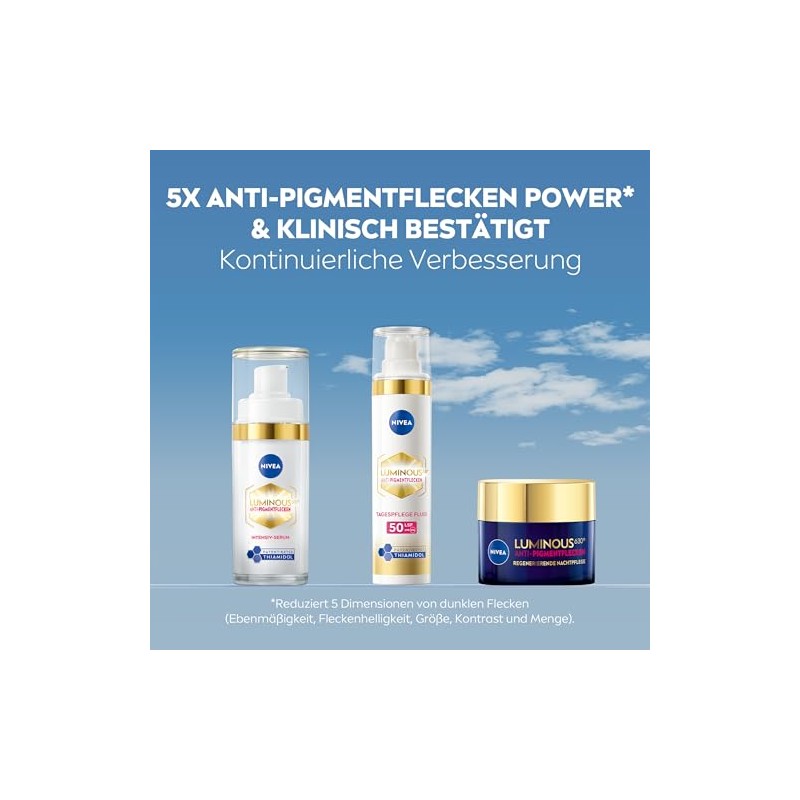 NIVEA NIVEA LUMINOUS630 Anti-pigmentation spots day care fluid, facial care