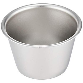 Pearl Metal Raffine Stainless Steel Jumbo Pudding Muffin Cup [Made in Japan] D-6214