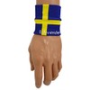 sportfanshop24 Sweden Sweatband/Wristband/Wrist Band, 1 Piece, Very Good Quality