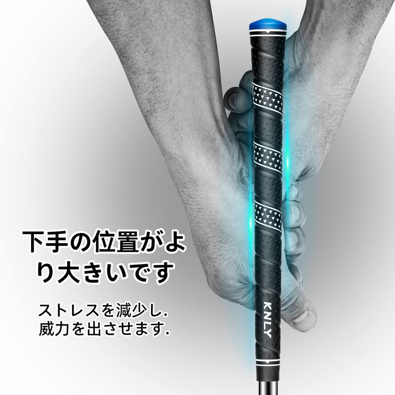 KNLY Wrap Golf Grips 13 Sets are made of non-slip