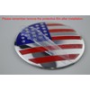 4X 56.5mm=2.24 inches American Flag Wheel Hub Center Cap Emblem