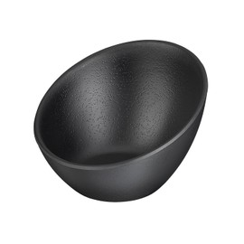 APS Zen Melamine Round Sloped Bowl Black 150ml DA297