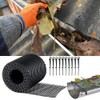 16 x 600mm Mesh Gutter Guard 6M Plastic Roof Gutter