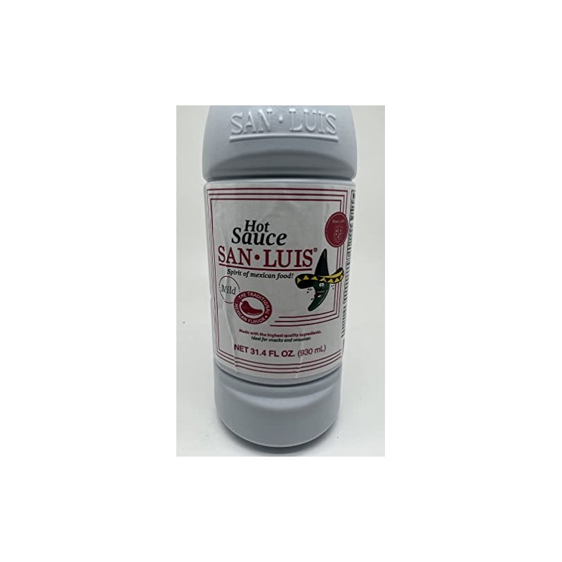 San Luis Mild Hot Sauce 32 Oz (Pack Of 2)