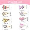 Tavvke 8 Pairs Sparkly Hair Clips for Girls and Women,