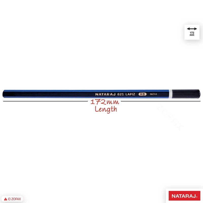Handwriting HB Pencils, Pack of 10, ZLAPIZY Wood Pencils Eraser