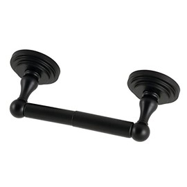 Kingston Brass BA2718MB Milano Toilet Paper Holder, 8.88 x 3.19 x 2.63, Matte Black
