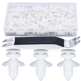 Rexka 41pcs Door Lower Trim Panel Clips for Ford W704958-S300 Excursion Lincoln Town Car - Multipurpose Auto Trim Panel Body Remover