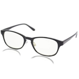 Eight Tokyo Blue Light Reduction Glasses, Clear Lenses, Sunglasses, Lenses Made in Sabae, PC, Type-C