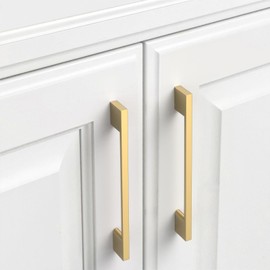 9BUILD 10 Pack Champagne Bronze Cabinet Pulls 5 Inch Cabinets Handles Kitchen Cabinet Hardware Handle for Champagne Dresser Pulls