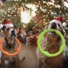 LaRoo Dog Flying Ring Toys, Floating Flying Disc ABS Durable