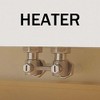 Angled Double Shut-Off Heater Valve Bottom Water Entry Downside Inlet