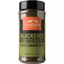 Traeger Wood Fire Grills Saskatchewan Rub Black Pepper Garlic & Spices 13.75 oz