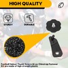 Football Helmet Thumb Screws & Loc Chinstrap Fastener Kit -