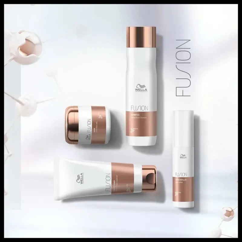 Kit Wella Fusion Intense Repair Champú Acondicionador