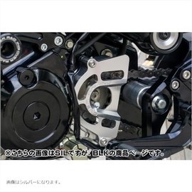 Over Racing BLK GROM 57-223-11B Sprocket Cover with Change Assist