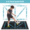 Soccer Training Mat with Video Guide & Grip Socks -
