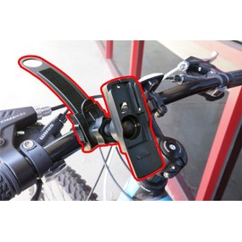 ChargerCity Strap Lock Swivel Adjust Mount for Mountain Bike Bicycle Golf Trolley Cart Fits Garmin Alpha 100 Approach G3 G5 Astro 320 430 Dakota 10 20 GPSMAP 62 64 inReach Explore + GPS Tracker
