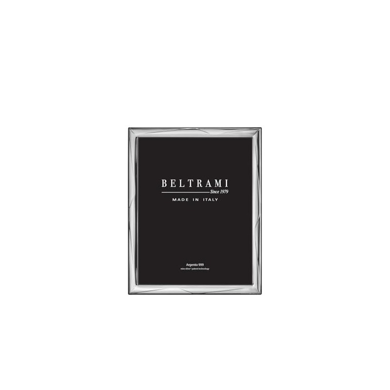 Belcom Modena CM10X15 Very Slim Photo Frame, Wood Miro Silver