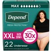 Depend Fresh Protection Adult Diapers, Incontinence & Postpartum Bladder Leak