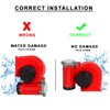 Oshotto Nautilus Twin Air Horn Universal for Cars, Trucks, Boats,