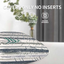 GSRONY Red Fox Throw Pillow Covers Set of 2,Winter Forest Landscape Fox Bird Decorative Pillow Case Home/Car Decor 18X18 Inches Two Pillowcases