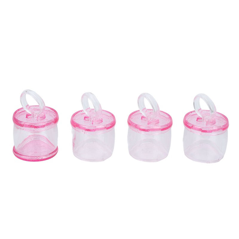 4pcs Nail Art Display Stand Flexible Practice Stand Nail Tips
