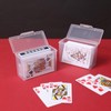 DACUAN 8 boxes poker storage box, clear plastic game card