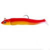Black minnow lure (7g, Orange Flouro)