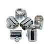 Chrome Oil Fuel Line Hose Clamp, 1/4-5/16 Inch, 6-Pack