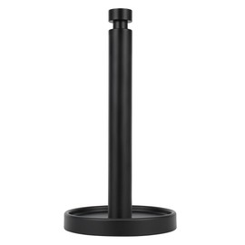 Ivilon Countertop Paper Towel Holder - Steady and Easy Tear - Fits All Paper Towel Rolls - Black