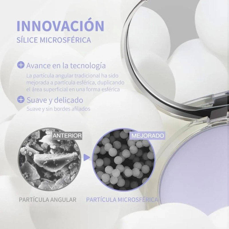 Polvo Transparente Sin Residuos Blancos Chillab Mixta Día/noche