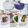 OPTIVICE Plastic 5L Salad Spinner Large | Large Capacity with