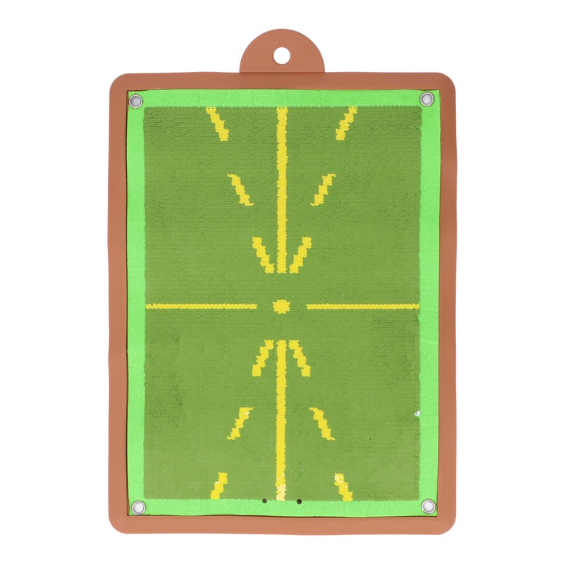 Swing Golfing Practice Hitting Mat with Pin Buckle Silicone Golfing