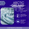 Continental Bedding Arctic Dreams Blue Cooling Comforter Duvet Breathable &