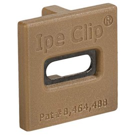 DeckWise Ipe Clip Extreme S Hidden Deck Fastener Short Brown - 175 ct.