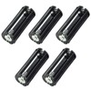 Hxchen 3 x 1.5V AAA Series Connection Plastic Black Cylinder