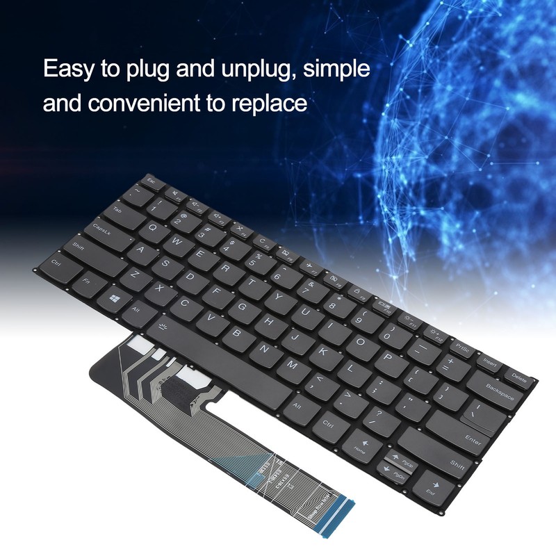 Backlit Keyboard for Lenovo Yoga 730‑13ikb/730‑13iwl/730‑15ikb/730‑15iwl Laptop Accessories