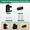 Juexica False Cabinet Front Clip False Drawer Front Clips Sink