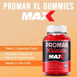 Unbranded (3 Pack) Proman XL MAX Gummies, Pro Man XL Gummy, Proman XL Reviews