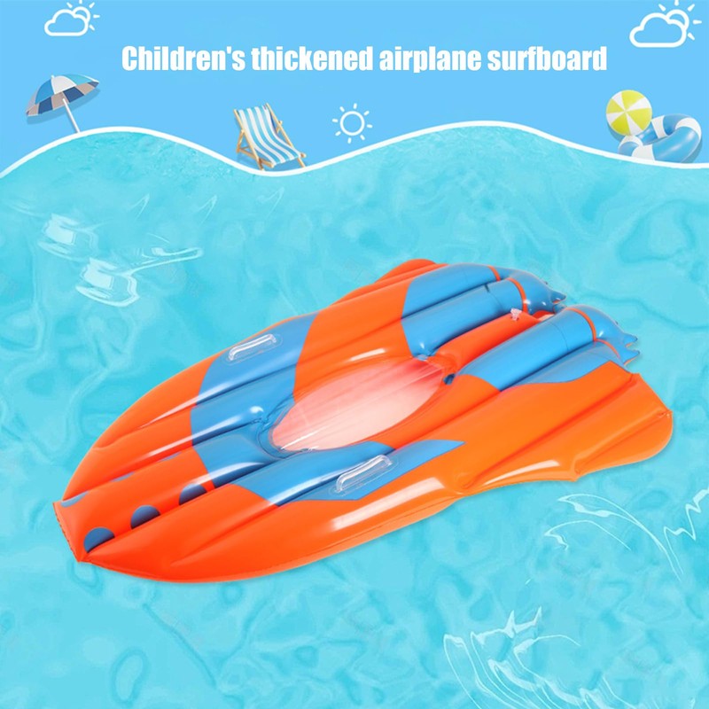 Surfing Board - Airplane Kids Bodyboard | Folding Portable Pad