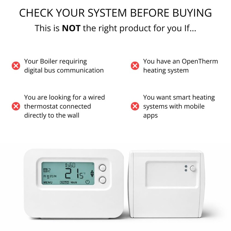 LavaTap Pro Honeywell Wireless Programmable Thermostat CM927 CM921 CM727 Replacement