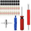 BOXOB Tire Valve Stem Tool Kit, 4-in-1 Valve Core Remover