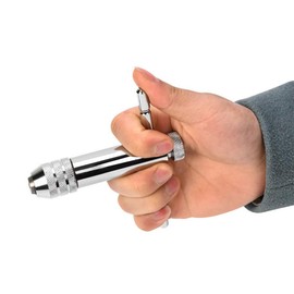 T-Handle Ratchet Tap Holder Wrench,Adjustable HSS T-Shaped/T Type One-Hand Tap and Die Set Tapping Threading Tool with 5 Pack Hand Thread Screw Tap M3-M8 3mm-8mm