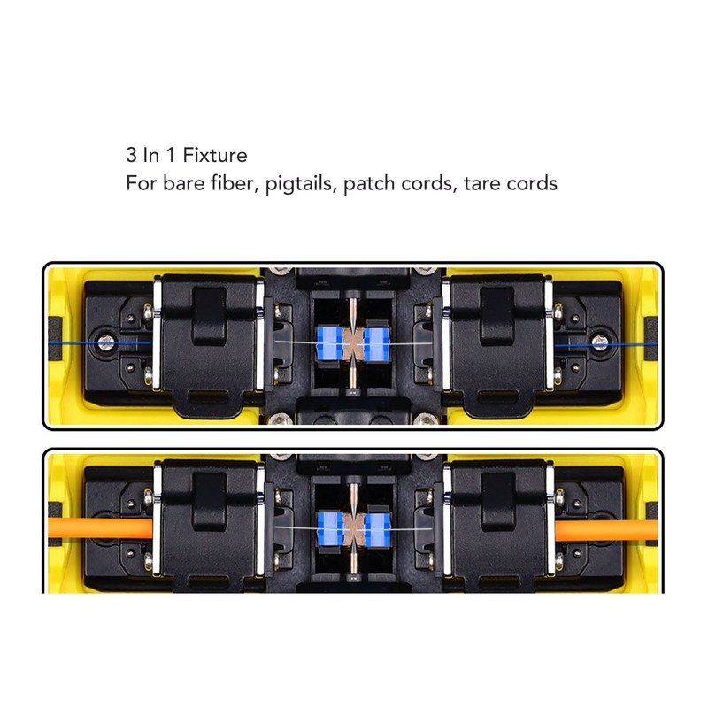 Fiber Fusion Splicer Fixture 3 in 1 Space Saving Automatic