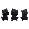 Nemesis Now Three Wise Kitties See Hear Speak No Evil