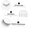 Ipetboom High Volume Thick Lashes Eye Effect Lightweight 5 Pairs